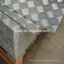 Feuille en aluminium anodisée par relief simple 2mm 3mm 4mm de Chine